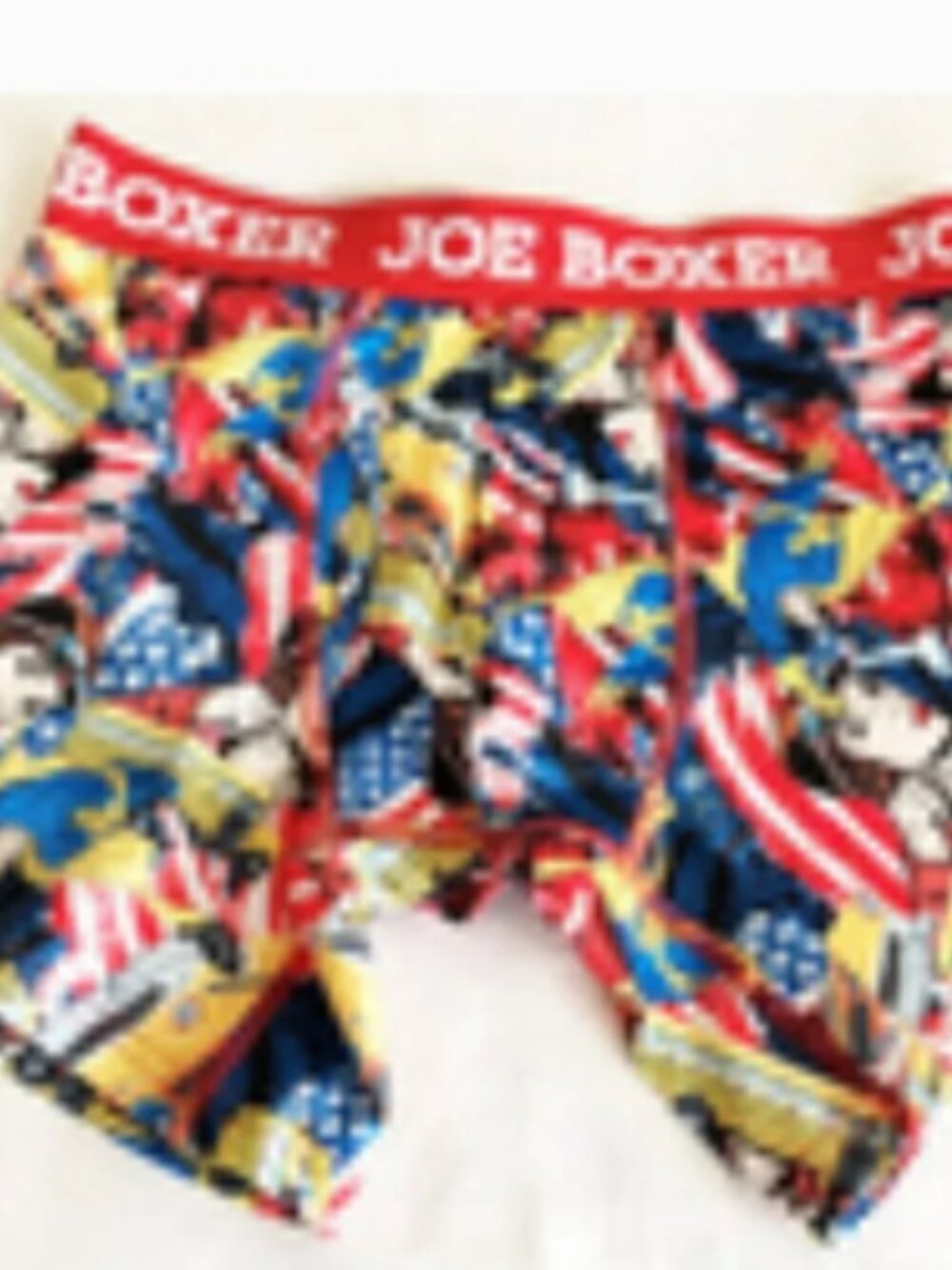 Boxer brief Superman mens new size S waist 28-30" Joe Boxer polyester spandex